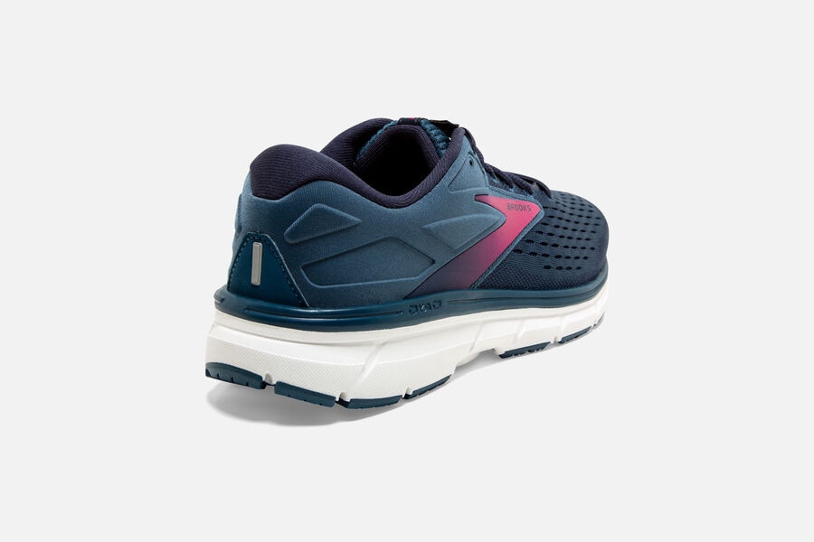 Brooks Dyad 11 Road Loopschoenen Dames - Donkerblauw/Roze - 683024GML